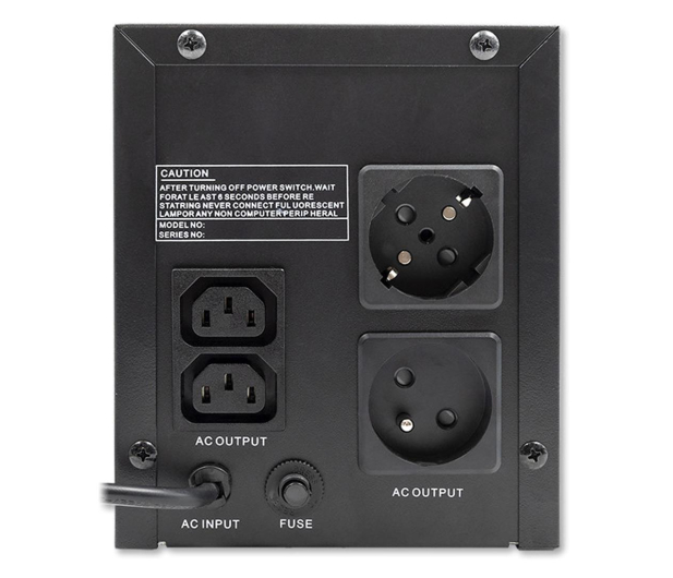 QOLTEC UPS | Monolith | 1200VA | 720W 53775 - 1180178 - zdjęcie 4